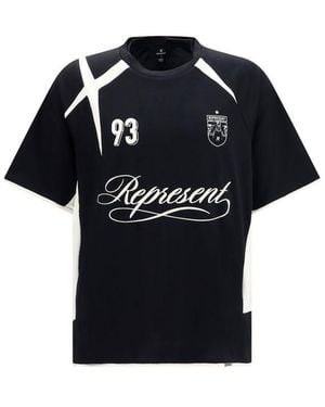 Represent Black Polyester T