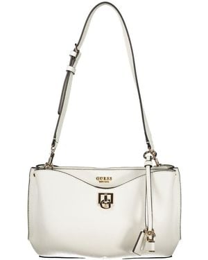 Guess White Polyurethane 's Bag - Natural