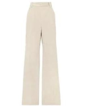 Brunello Cucinelli Bicolour Cotton Trousers - White