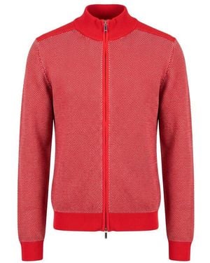 Malo Red Cotton Men Jumper