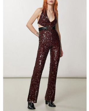 Patrizia Pepe Polyester Rompers - Red
