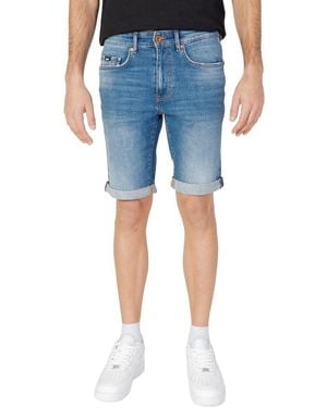 Gas Cotton Short - Blue