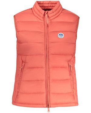 North Sails Rosso Polyester 's Vest - Pink