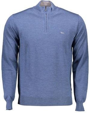 Harmont & Blaine Blue Wool Sweater