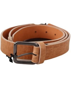 CoSTUME NATIONAL Chic Light Leather Fashion Belt - Black