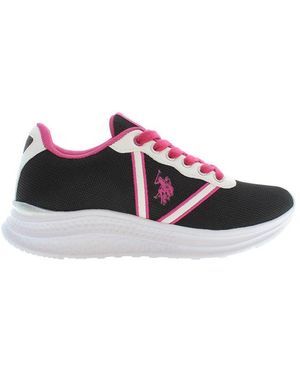 U.S. POLO ASSN. U. S. Polo Assn. Polyester Trainer - Black