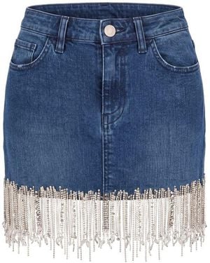 Trussardi Blue Denim Skirt