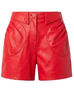 Trussardi Red Polyester Shorts