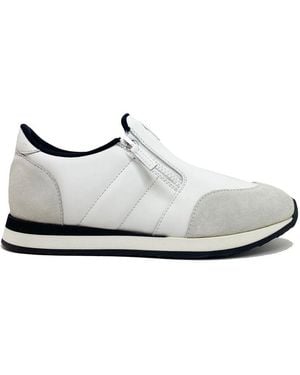 Giuseppe Zanotti Design Ulan Leather Trainers - White