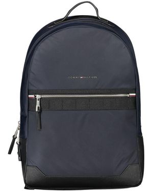 Tommy Hilfiger Elegant Contrast Detail Backpack - Blue