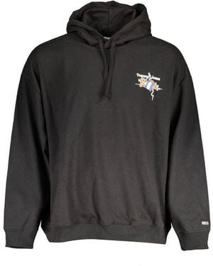 Tommy Hilfiger Black Cotton Men Jumper