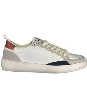 Gas White Polyurethane Men's Sneaker - Multicolor