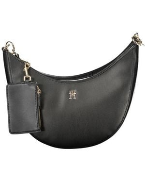Tommy Hilfiger Black Polyethylene Handbag - Grey