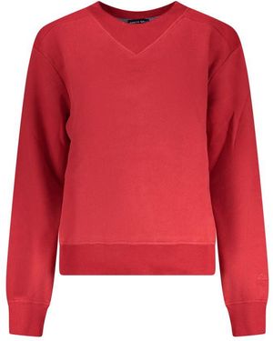 North Sails Red Cotton Sweatshirt