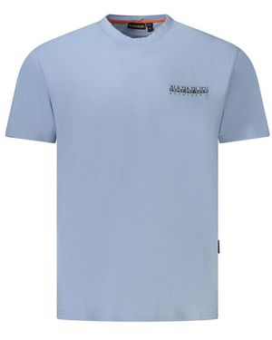 Napapijri Organic Cotton Tshirt - Blue
