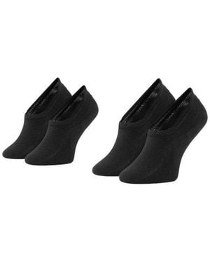 Tommy Hilfiger Black Cotton Socks