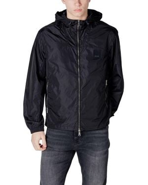 ARMANI EXCHANGE Black Polyamide Jacket - Blue