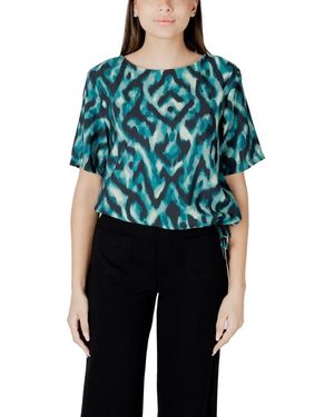 Street One Green Viscose Shirt - Black