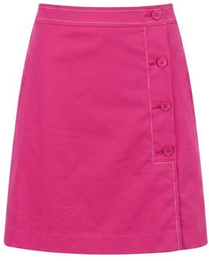 Trussardi Pink Cotton Skirt