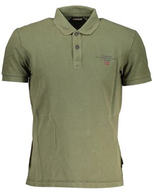 Napapijri Cotton Polo - Green