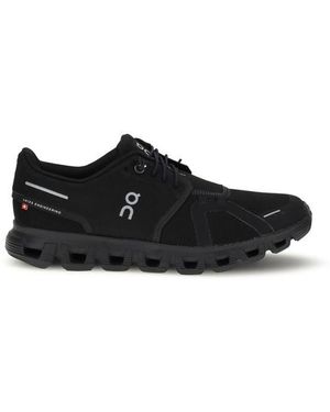On Shoes Black Polyurethane Athletic Trainers