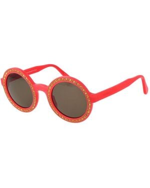 Andy Wolf Red Unisex Sunglasses