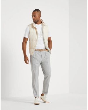 Brunello Cucinelli White Cotton T
