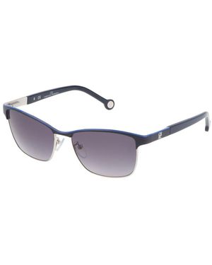Carolina Herrera Blue Metal Sunglasses - Multicolor