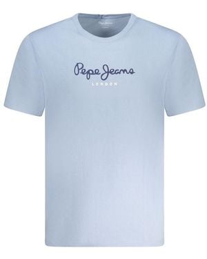 Pepe Jeans Cotton T-Shirt - Blue