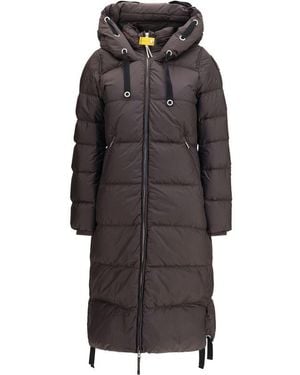 Parajumpers Purple Polyamide Coat - Brown