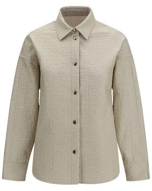 Moncler Beige Polyamide Full - Gray