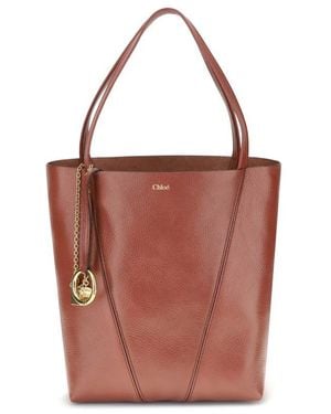 Chloé Spin Shoulder Bag - Red