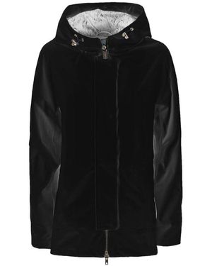 Yes-Zee Black Polyester Rain Coat