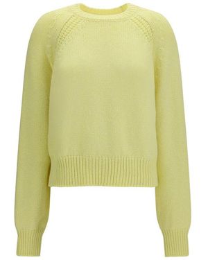 Sa Su Phi Multicolour Cashmere Sweatshirt - Green