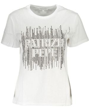 Patrizia Pepe White Cotton T