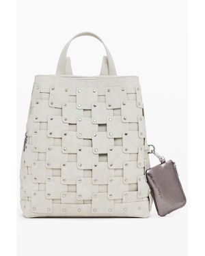Desigual Polyethylene Backpack - Grey