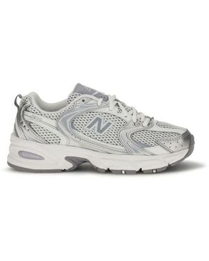New Balance White Polyamide Athletic Trainers