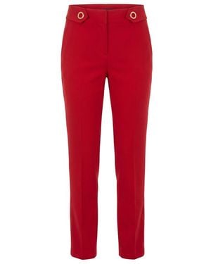 Trussardi Red Polyester Pant