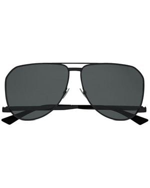 Saint Laurent Sl 690 Aviator Sunglasses - Black