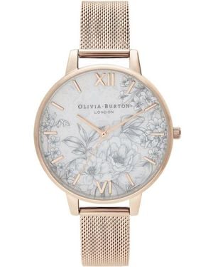 Olivia Burton Multicolour Stainless Steel Watch - Metallic