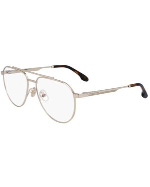 Victoria Beckham Gold Metal Glasses (frames) - Metallic