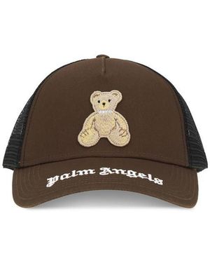 Palm Angels Brown Cotton Cap (baseball Hat)