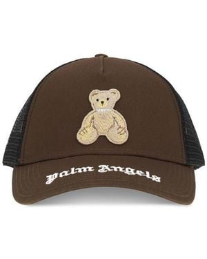Palm Angels Brown Cotton Cap (baseball Hat)