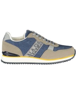 Napapijri Blue Polyester Men's Trainer