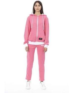 Baldinini Multicolour Cotton Jumper - Pink