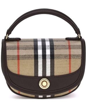 Burberry Mini Highlands Shoulder Bag - Black