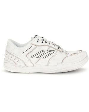Balenciaga Hamptons Sports Shoes - White