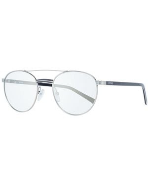 Sting Grey Metal Sunglasses - Metallic
