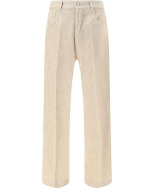 Rick Owens Refined Corduroy Geth Pants - Natural