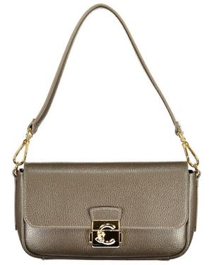 Coccinelle Brown Leather Handbag - Grey